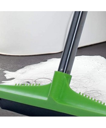 YCUTE Floor Squeegee Adjustable Professional Water Squeegee with Long Handle 54" Floor Cleaner Wiper Perfect for Marble Glass Pet Hair Bathroom Window Cleaning