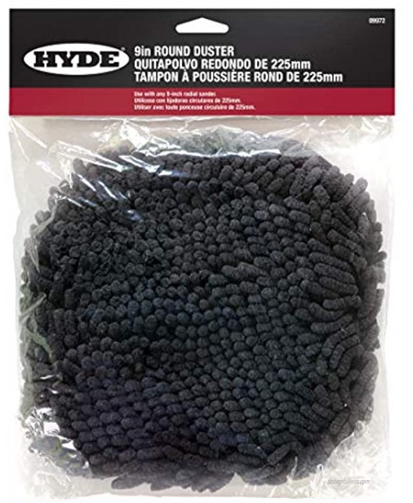 HYDE Microfiber Duster with Drawstring 9.4 x 9.4 09972