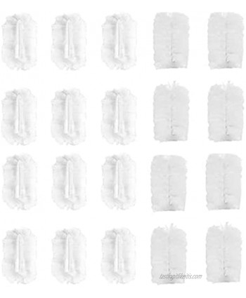 JINYUDOME Dusters Refills for Cleaning Disposable Cleaning Dusters Hand Duster Refills 20 Pack