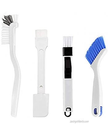 4PCS Cleaning Brush Cleaning and Hygiene Gadgets Groove Gap Cleaning Artifact Used to Clean The Kitchen Surface and Windows Doors Sliding Rails and Other Small Gaps That are Difficult to Clean