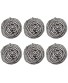 Stainless Steel Scouring Pad 6Pcs Metal Scrubber Brush Steel Wool Used for Dishes Pots Pans Ovens
