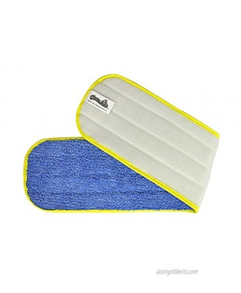 CleanAide All Purpose Twist Yarn Microfiber Mop Pad 24 Inches Yellow