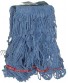 Rubbermaid Commercial Products Swinger Loop Mop Medium 1-inch Headband Blue FGC11206BL00