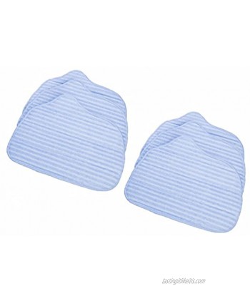 LTWHOME Microfibre Steam Cleaner Pads Fit for Steamfast SF-140 SF-141 SF-142 SF-145F Pack of 6