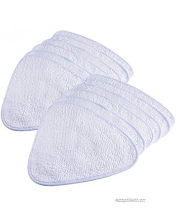 LTWHOME Replacement Microfiber Mop Pads Fit for Vileda 100 Hot Spray and Steam Mop Pack of 12