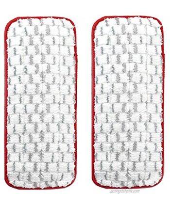 XIMOON 2 Pack Washable Spray Mop Pads Replacements for Compatible with Max Microfiber Refill Spray Mop