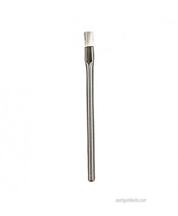 GORDON BRUSH SST2NG-12 Stainless Steel Handle SST Series Nylon Bristles 1 8" Bristle Diameter 3-5 8" Overall Length