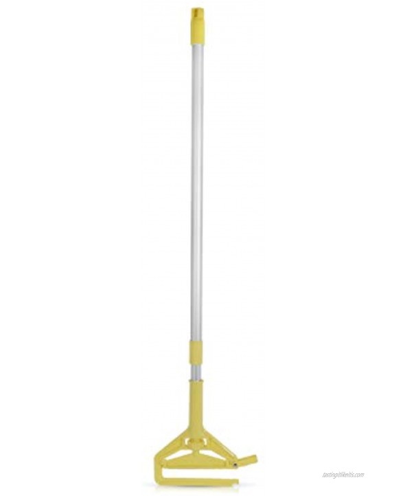 Simpli-Magic Wet Mop Handle 59 Extendable Pole with Clamp Silver