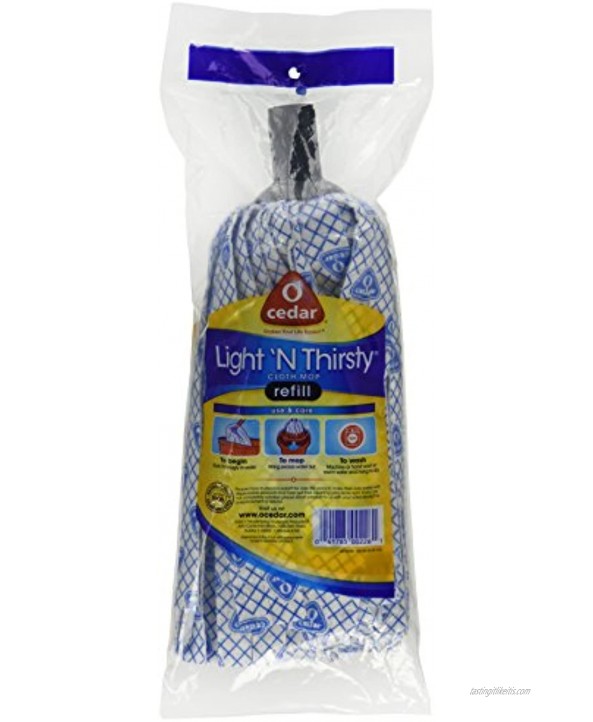 O-Cedar Light 'N Thirsty Cloth Mop Refill