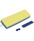 Quickie Sponge Mop Refill Clean Squeeze Blue Dual Technology for Deep Cleaning and Super Asborbency Mopping Automatic Mop- Blue