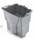 Rubbermaid Commercial Products-1863900 Executive Series Dirty Water Bucket for 35QT WaveBrake 2.0 Mopping Bucket Gray
