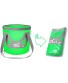 UD Collapsible Bucket 20L5 Gallon Multifunctional Portable Folding Water Container Fishing Bucket for House Cleaning Mopping Travelling Camping Hiking Fishing Gardening Green
