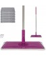 LEARJA Flat Mop for Floor Cleaning with 5 Washable Microfiber Mop Pads Wet or Dry Usage on Hardwood Laminate Tile Washable & Reusable Microfiber Mop Clothes Stainless Steel Handle 5 set