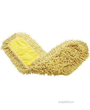 Rubbermaid Commercial Trapper-Dust Mop 48" Yellow FGJ15703YL00