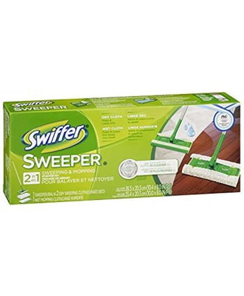 Swiffer Sweeper 2 In 1 Mop And Broom Floor Cleaner Starter Kit