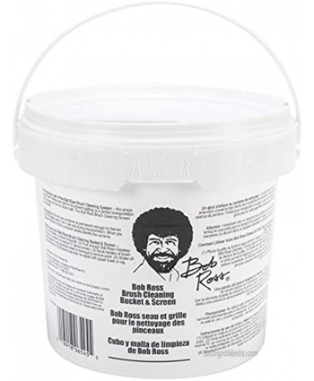 Bob Ross R6545 Cleaning Bucket & Screen-White