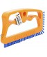 Fuginator Scrub Brush for Tile and Grout: Stiff Nylon Bristle Scrubbing Brush Bathtub and Shower Scrubber for Floor Joints and Tile Seams Cleaning Brushes and Supplies for Bathroom and Kitchen