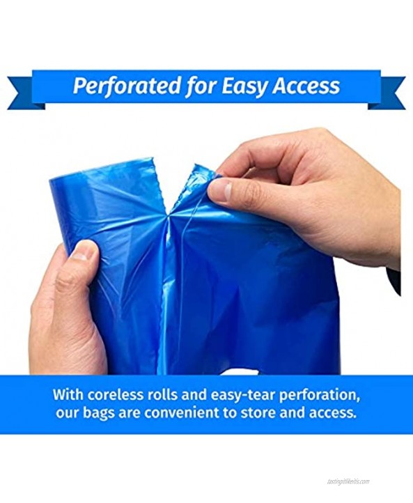 Reli. SuperValue 2-4 Gallon Recycling Bags | 300 Count | Blue Trash Bags for Recycling | Small Garbage Bags 2 Gal 4 Gal | Blue Reycling Bags 2 Gal 4 Gal | Small Trash Bags Home Office Bathroom