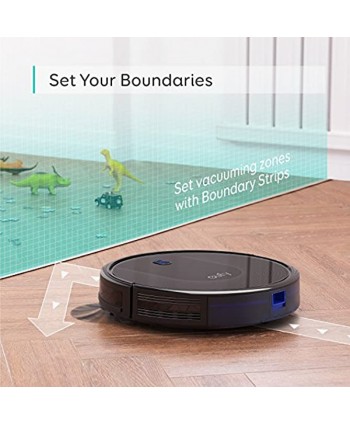 eufy by Anker BoostIQ RoboVac 30 Robot Vacuum Cleaner Upgraded Super-Thin 1500Pa Suction Boundary Strips Included Quiet Self-Charging Robotic Vacuum Cleans Hard Floors to Medium-Pile Carpets