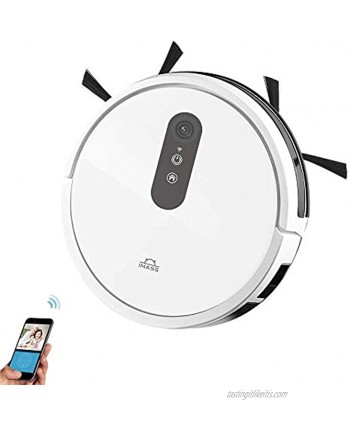 IMASS Robot Vacuum and Mop 2600Pa High Suction VSLAM Navigation Multiple Cleaning Modes Self-Charging Robotic Cleaner Supports Alexa Good for Pet Hair Low Pile Carpets Hard Floors.