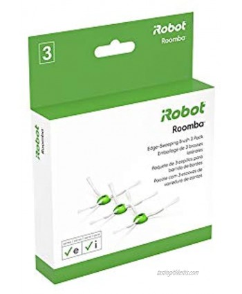 iRobot Authentic Replacement Parts- Roomba e and i Series Edge-Sweeping Brush 3-Pack