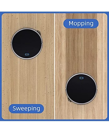 Pikapi WiFi Robot Vacuum and Mop APP Voice Alexa Control 2 in 1 with Smart Mapping 1800Pa Self-Charging Robotic Vacuum Cleaner for Hard Wood Floor Pet Hair Low Pile Carpets