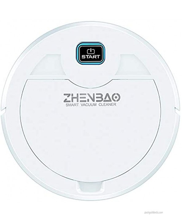 Robot Vacuum Cleaner Strong Suction Quiet Super-Thin Super Small Robotic Vacuum Cleaner can Cleans Applicable Floor: Flat Floor Such as Marble Ceramic Tile Wood Floor etc. Not for Carpet