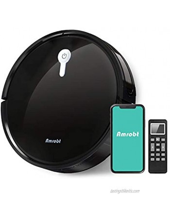 Robotic Vacuum Cleaner,Automatic Smart Mop Robot,Sweeping & Mopping 2-in-1,1800Pa Suction,Self Charging,Daily Schedule,Remote-WiFi-APP-Alexa Control,for Pet Hair,Hard Floor,Low Pile Carpet