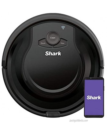 Shark ION Robot Vacuum AV751 Wi-Fi Connected 120min Runtime Works with Alexa Black