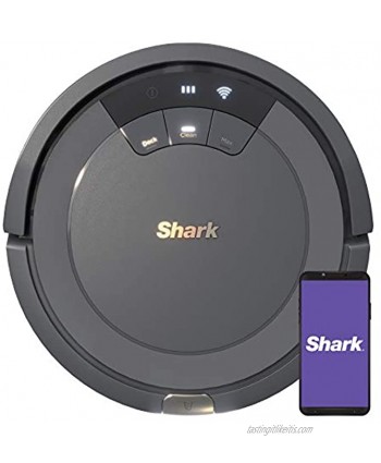 Shark ION Robot Vacuum AV753 Wi Fi Connected 120min Runtime Works with Alexa Multi Surface Cleaning  Grey