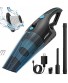 AIRSEE Handheld Vacuum Cleaner 2-Speed Cordless Vacuum with High Power 14000 PA Suction Car Vacuum Suitable for Vacuum Storage Bags Portable Hand Vacuum for Pet Hair Home and Car Cleaning