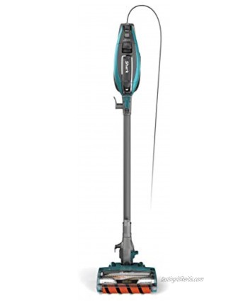 Shark ZS362 APEX Corded Stick Vacuum with DuoClean and Self-Cleaning Brusholl Precision Duster Crevice and Pet Multi-Tool Forest Mist Blue 10.2 in L x 9.8 in W x 46.4 in H