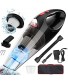 WOPULITE Handheld Vacuum Cleaner Hand Vacuum Cordless 7Kpa Powerful Cyclonic Suction Portable Vacuum Rechargeable Quick Charge Tech Mini Vacuum Wet Dry Vac for House Office