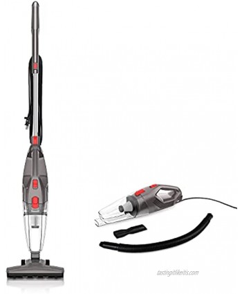 Corded Stick Vacuum Hardwood Floor Vacuum with 450W Powerful Suction 4-in-1 Small Vacuum Cleaner with HEPA Filters Perfect for Hard Floor Pet Hair Home Apartments Dorms Small Spaces