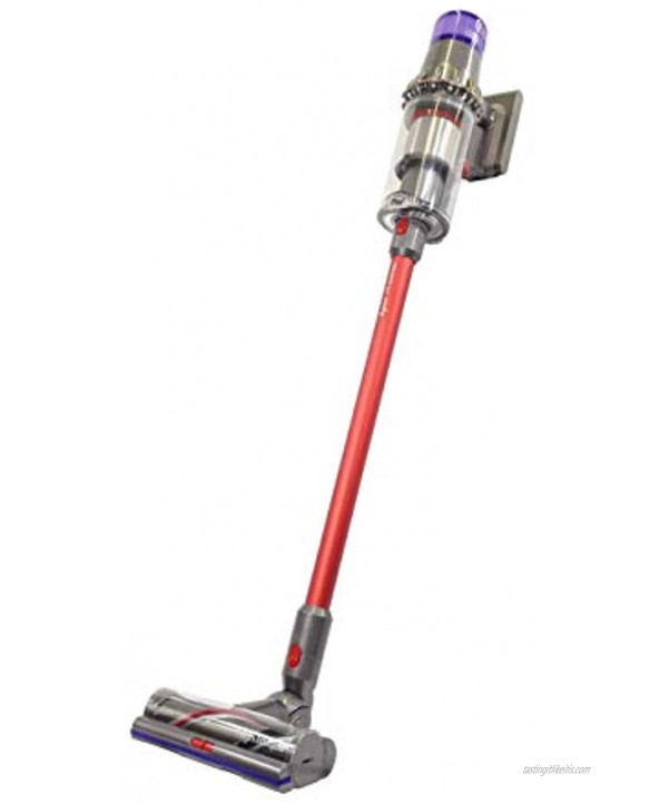 Dyson V11 Animal+ Cordless Red Wand Stick Vacuum Cleaner with 10 Tools Including High Torque Cleaner Head | Rechargeable Cord-Free Lightweight Powerful Suction | Limited Red Edition