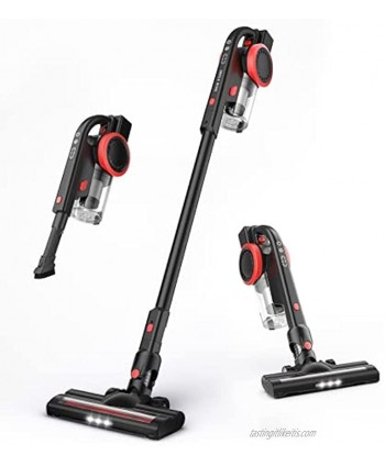 ORFELD Cordless Vacuum Cleaner 20000Pa Stick Vacuum 50mins Runtime Lightweight Handheld Vacuum for Car Pet Hair Carpet Hard Floor EV679R