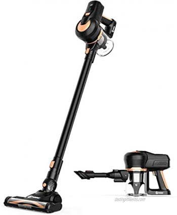 Spmou Cordless Vacuum 20Kpa Strong Suction 4 in 1 Stick Handheld Vacuum Cleaner for Home Hard Floor Carpet Car Pet Lightweight
