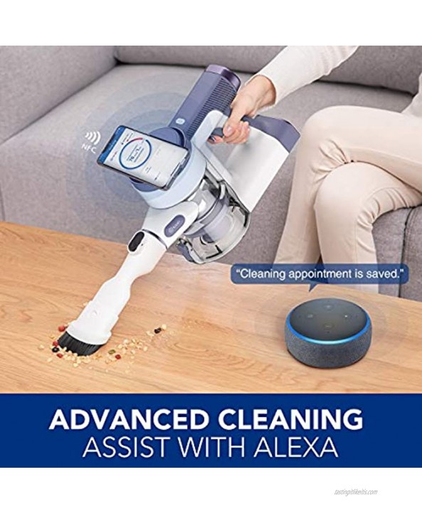 Tineco Pure ONE S12 V Smart Cordless Stick Vacuum Powerful Suction & Long Runtime Lightweight Multi-Surface & Pet Hair Cleaning with Alexa Voice Support