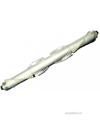 Royal Metal Upright Vacuum Cleaner Brushroll 18 Inches Long Square Ball Bearing Ends White Nylon bristles Mfg Number 2695227000