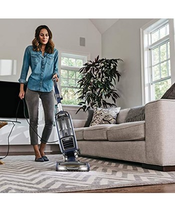 Shark Rotator ZU632 Powered Lift-Away with Self-Cleaning Brushroll Upright Vacuum with Large Dust Cup in Blue Jean