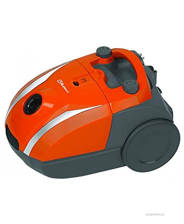 Koblenz Canister Vacuum Cleaner- Corded Orange Gray