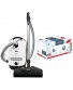 Miele Classic C1 Cat and Dog Canister HEPA Vacuum Cleaner with SEB228 Powerhead Bundle Includes Miele Performance Pack 16 Type GN AirClean Genuine FilterBags + Genuine HEPA Filter
