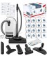 Miele Complete C3 Cat and Dog Canister HEPA Canister Vacuum Cleaner with SEB228 Powerhead Bundle Includes Miele Performance Pack 16 Type GN AirClean Genuine FilterBags + Genuine AH50 HEPA Filter
