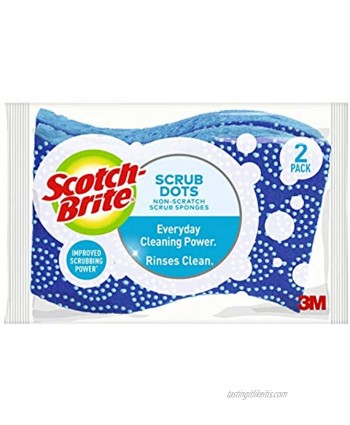 Scotch-Brite Scrub Dots Non-Scratch Scrub Sponge 24 Scrub Sponges