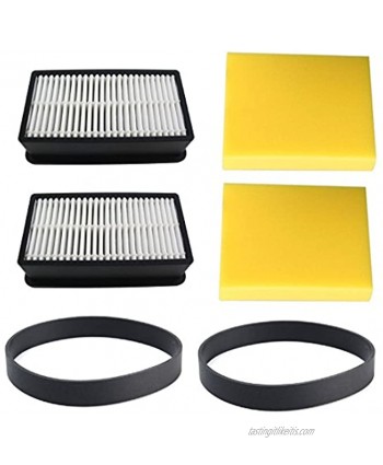 Replacement Belt and Filter Compatible with Bissell Vacuum Belt Style 7,9,10,12,14,16 Compatible with Bissell Filter Kits Bissell Part # 1008
