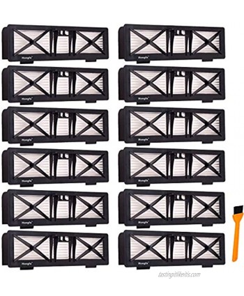 Replacement Neato Botvac D Series Ultra-Performance Filters 12 Packs Filter Parts Fit Neato D3 D5 70e 75 80 D80 85,D70 Vacuum Cleaner