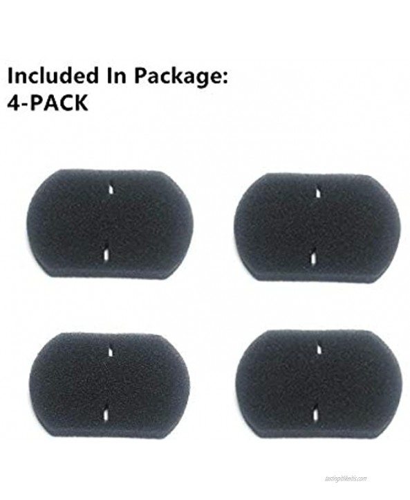 Vacuum Sponges Filter Replacement for Bissell 3-in-1 Stick Lightweight Bagless Cleaner Fits Model 2030,2033,2033M,20336,20334（4-Pack）