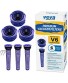 VEVA 6 Pack Premium Vacuum Filter Set with 3 Pre Filters and 3 HEPA Filters Compatible with Dyson V6 Absolute Vacuums Part # 965661 & 966741