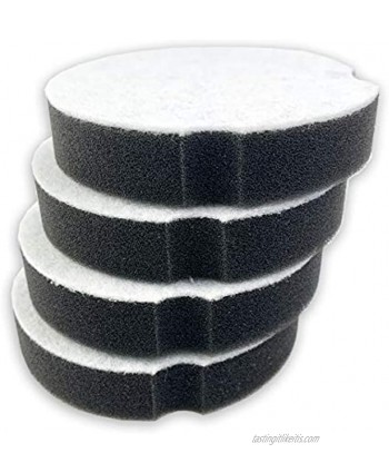 Ytaland 4 Pack Replacement Filter for Bissell PowerForce Compact Lightweight Upright Vacuum Cleaner 1520 2112 Series. Compare to Part #1604896 160-4896