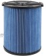 9-38751 Replacement Filter Compatible with CRAFTSMAN CMXZVBE38751 Fine Dust Wet Dry Vac Filter，Fit for 5 to 20 Gallon Shop Vacuums Blue And Black